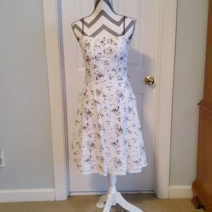 Ruby Rox White floral print mini dress